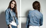 2016 Wholesale Women Jacket Fashion and Casual Ladies Denim Coat