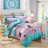 Lovely Design Printed Cotton Cartoon Bedding Set