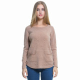Women 's Sweater 3D Printing Pullover Round Neck
