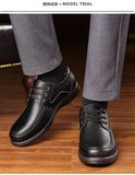 Low Upper Genuine Leather Business Shoes