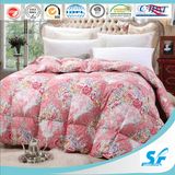 Flower Printed 100% Cotton Fabric Down Quilt/Duvet