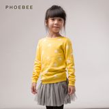 100% Cotton Long Sleeve Children Clothing for Girls