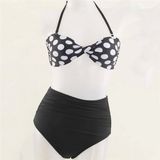 New Arrival Sexy Beachwear Vintage High Waisted Bikini Girls (14344-4)