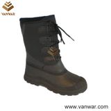 Stiched Snow Boots with TPR Waterproof Outsole (WSB022)