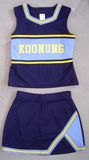 Cheerleader Uniform: Shell Top and Skirt