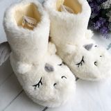 Children Plush Bootie Warm Indoor Bootie Slippers