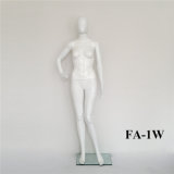 Plastic Glossy White Factory Wholesale Window Display Female Mannequin