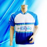 100% Polyester Man's Short Sleeve Cycling Jersey