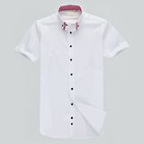 2016 Summer New Design Non-Ironing Men's Short Sleeves Slim Fitting Shirt for Men