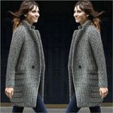 Plus Wool Thick Wool Dairy Coat for Woman's Clothes