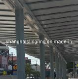 Strong Carport for The Bus Station Use, Stainless Steel Awnings (736)