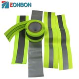 High Light Waterproof Fluorescent Fabric Reflective Tape for Clothing