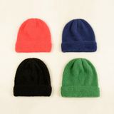 Custom Warm Cap Winter Knitted Women Beanie Hats Acrylic