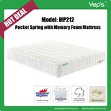 Hot Sale Pocket Spring Memory Foam Mattress (MP212)