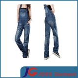 Fashion Lady Long Suspender Jean Trousers (JC1178)