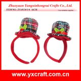 Christmas Decoration (ZY14Y34-3-4 16CM) Christmas Top Hat Children Hat