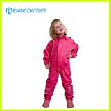 Eco-Friendly Waterproof Kids' PU Raincoat