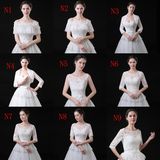 Wholesale Lace Bridal Accessories Jacket Wrap Shawl Bolero for Wedding