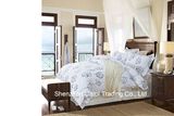 200tc Soft Sateen Printing Pattern Hotel Bed Linen