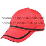 100% Polyester Fabric Reflective Caps Reflective Baseball Cap