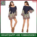 Wholesale Best Price Casual Sexy Lady Short Cotton Dress