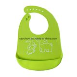 Waterproof Silicone Organic Baby Bandana Drool Bibs