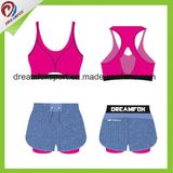 OEM Sports Bra and Shorts Custom Sublimated Women Yoya Wear