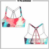 Women Latest Design Yoga Wear Custom Fashionable Fitness Sports Bra