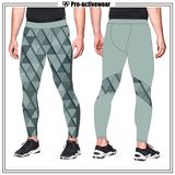 Custom Lycra Dri Fit Compression Tights OEM Service Wholesale Sportswear