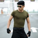 Military Tactical Outdoor Travelling Short-Sleeve Quick-Dry Swear-Absorb T-Shirts