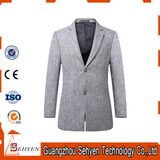 Slim Fit Gray 100% Wool Business Men Suit