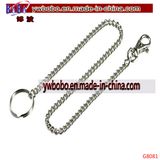 Promotion Chain Key Ring Keychain Metal Hipster Key Promotional Keychain (G8081)