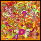 Beautiful Fashion Digital Printed Custom Silk Scarf (F13-0053)