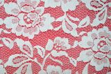 Solid White Flower New Mesh Lace Fabric Ls10025