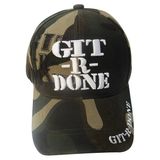 Hot Sale Camo Baseball Cap with 3D Logo 13613