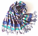 2017 Fashion Geometic Printing Viscose Lady Scarf (HWBVS061)