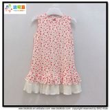 Sleeve Kids Wear Round Neck Kids Dress