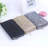 PU Leather Zipper Mobile Phone Purse Long Wallet Ladies Purse