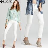 Custom Made Women Fashion Sexy Colorful Slim Fit Skinny Pants
