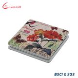 Aluminum Square Digital Printing Pocket Mirror