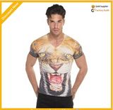 Custom Cotton Printed T-Shirt for Men (M327)