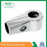 Chrome 3-Way T-Clamp Tube Joint - 25mm Round Tube Connector