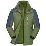 Men's Climbing Waterproof Fleece Ski Warm Casual Outdoor Hoodie Jacket