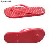 Comfortable PE Slipper Flip Flop with PVC Strap