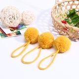 Garment Accessories Fringe Yellowed POM Poms