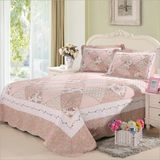 Customized Prewashed Durable Comfy Bedding Quilted 1-Piece Bedspread Coverlet Set for 15