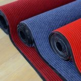 2.5-6mm Thickness Multiple Color Double Ribbed Carpet