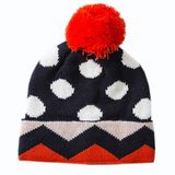 Jacquard Hat Skull Hat Knitted Hat Children Beanie Hat