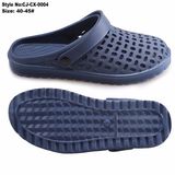 China Wholesale EVA Material Small Hole Men Clog Slippers