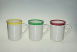 High Quality Brushed Band 8 1/2 Oz. Mug